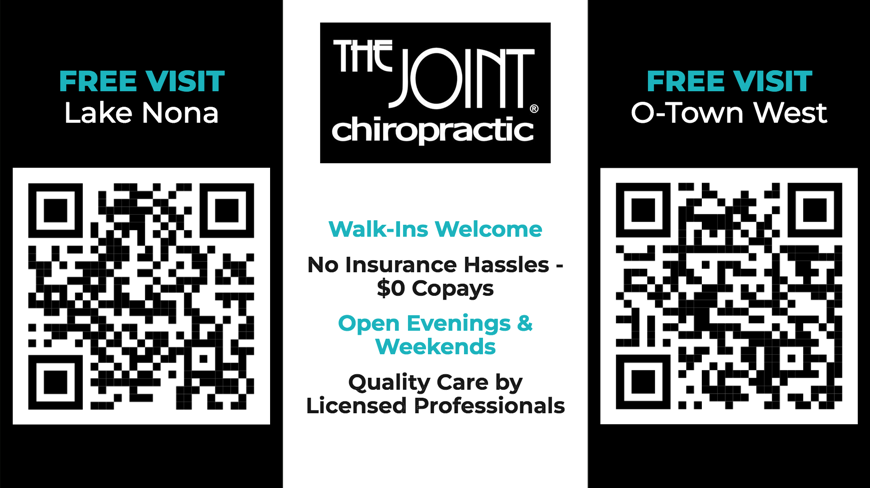 Orlandopreneur Sponsor - The Joint Chiropractic